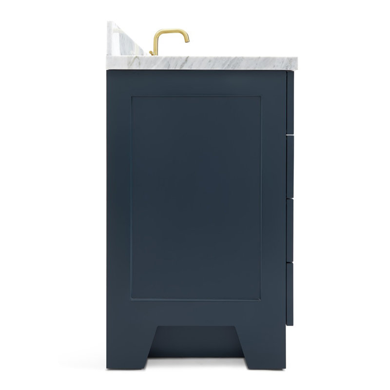 ARIEL TAYLOR 61 IN RECTANGLE SINK VANITY, Midnight Blue, Rectangle