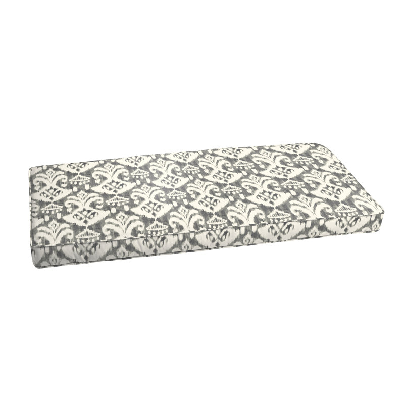 Coussin d'extérieur, Graphite / gris, H 2 po x l 42 po x P 20 po