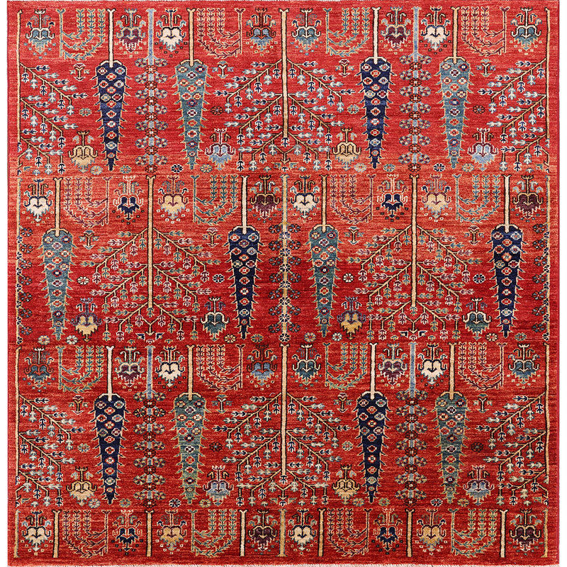 Oh Moroccan Indoor Rug, Square 6'