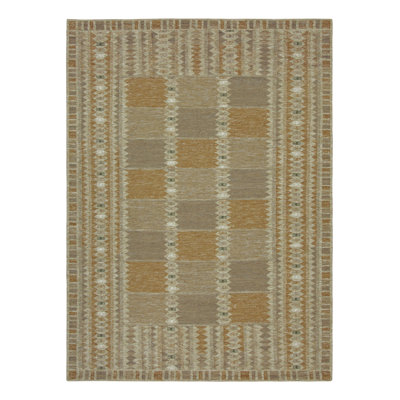 Sacndinavian Wool Geometric Area Rug