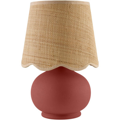 Momsen Scallop Ceramic Table Lamp