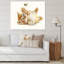 «Little Orange Chaton with Feather», reproduction sur toile-67394865-67394870