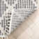 Loop-De-Loop Geometric Synthetic Area Rug