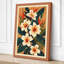 Blooms in Ochre Botanical - Wrapped Canvas-435938401-435938403