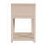 Nora 21 in. W Wood 1 Drawer Small Nightstand with Shelf-1604159607