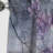 Purple Minimalism Violets - Violets Blackout Floral Curtain - 1 Panel-107808473