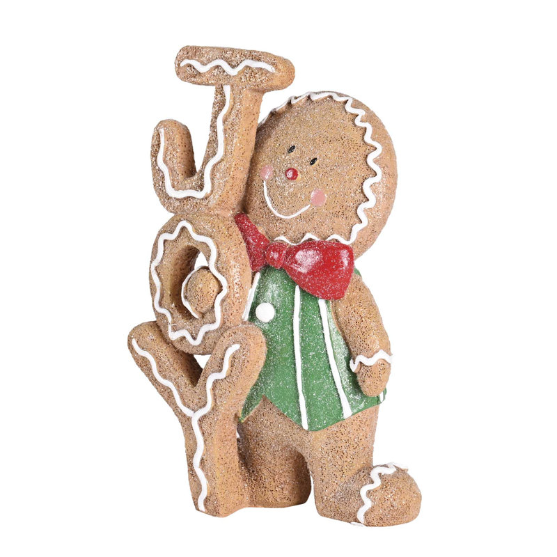 Figurine de Noël en pain d'épice «Joy»