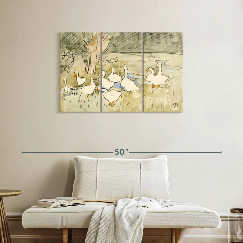 Brampt Classic Ducks, 24" H x 38" W