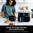 Ninja® Foodi® 6-in-1 10-Quart XL 2-Basket Air Fryer with DualZone Technology