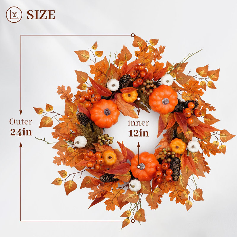 Faux 60cm Wreath