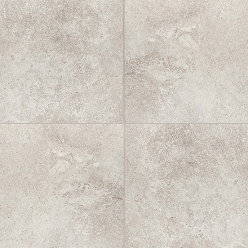 Stone Valley 36 in. x 36 in. Glazed Porcelain Tile, Terra