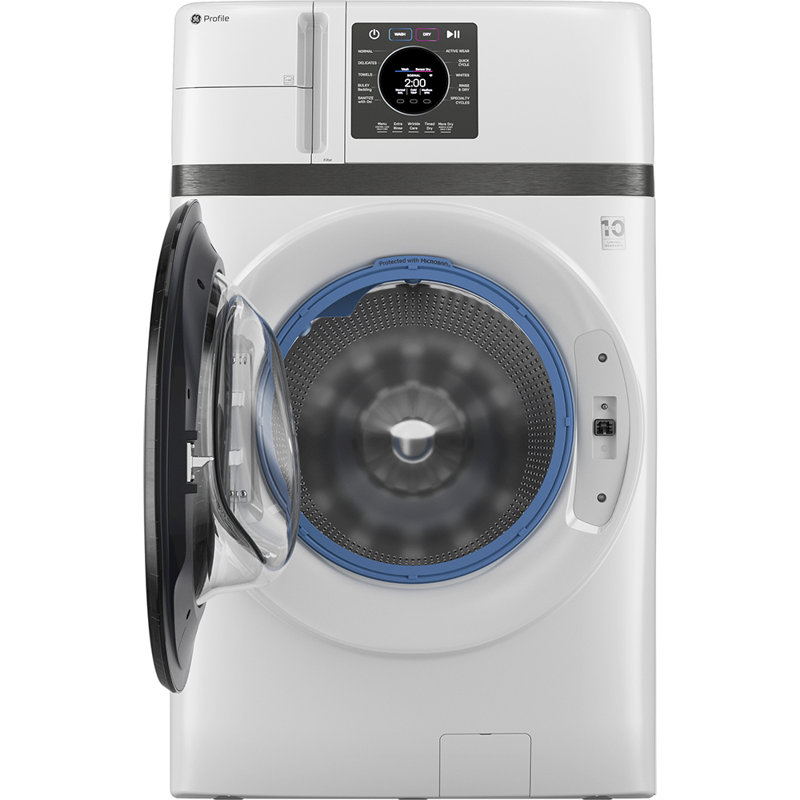 Profile 5.3 Cu. Ft. Iec Capacity Ultrafast Combo Ventless Heat Pump Technology Washer/dryer White - Pfq83hsswww