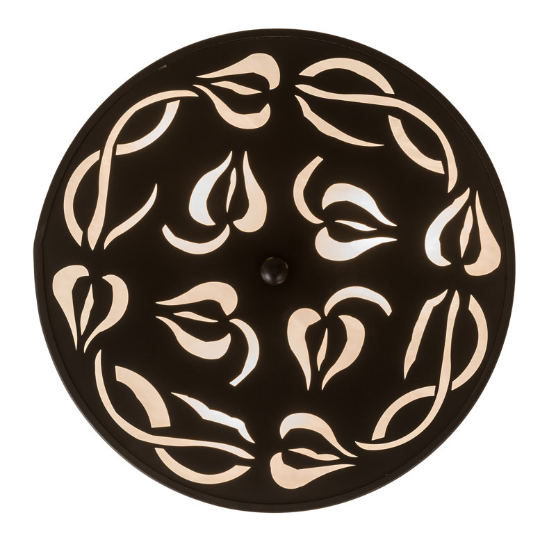 Rustic Lodge 3 - Light Flush Mount