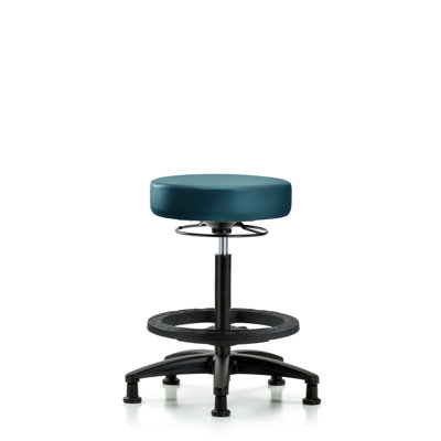 Holdina Adjustable Height Ergonomic Lab Stool with Footring