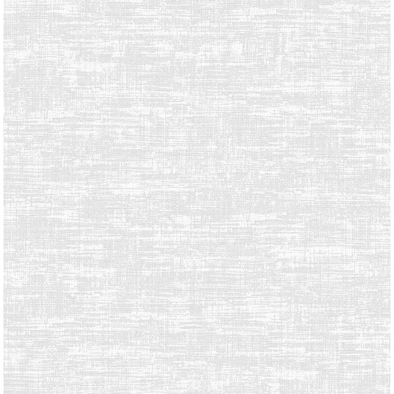Rouleau de papier peint autocollant L 18 pi x l 20,5 po Interférence, Gris perle