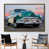 Gold Floater Framed