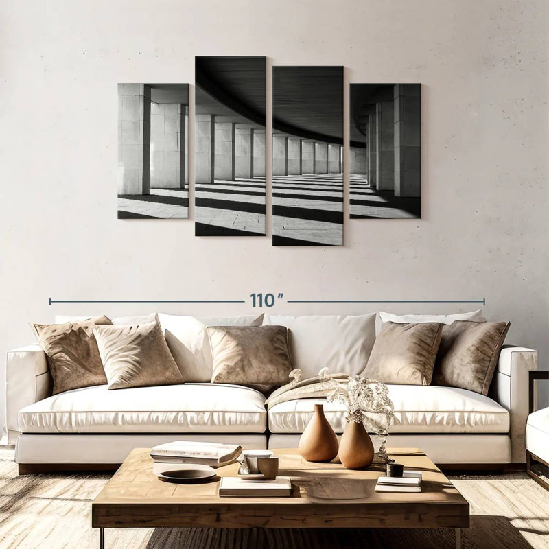 Lilie Endless Corridor Columns, 48" H x 75" W