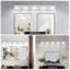 Applique murale à 5 lumières pour salle de bain et miroir moderne au design moderne et minimaliste, écoénergétique et facile à installer-129864299