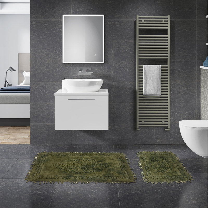 Non-Slip Bath Mat, Green