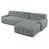 Polyester gris est en rupture de stock