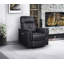 Fauteuil inclinable électrique, noir-130151552