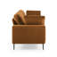Etta 214.1Cm Velvet Square Arms Sofa-1137434333