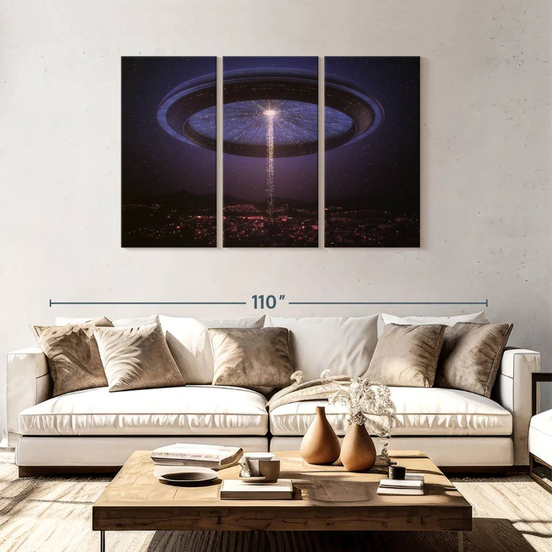 Kelan Sci Fi, 48" H x 74" W