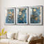 FLORAL Series XLVI - Impression encadrée sur mesure de qualité supérieure - 3 pièces-334690245