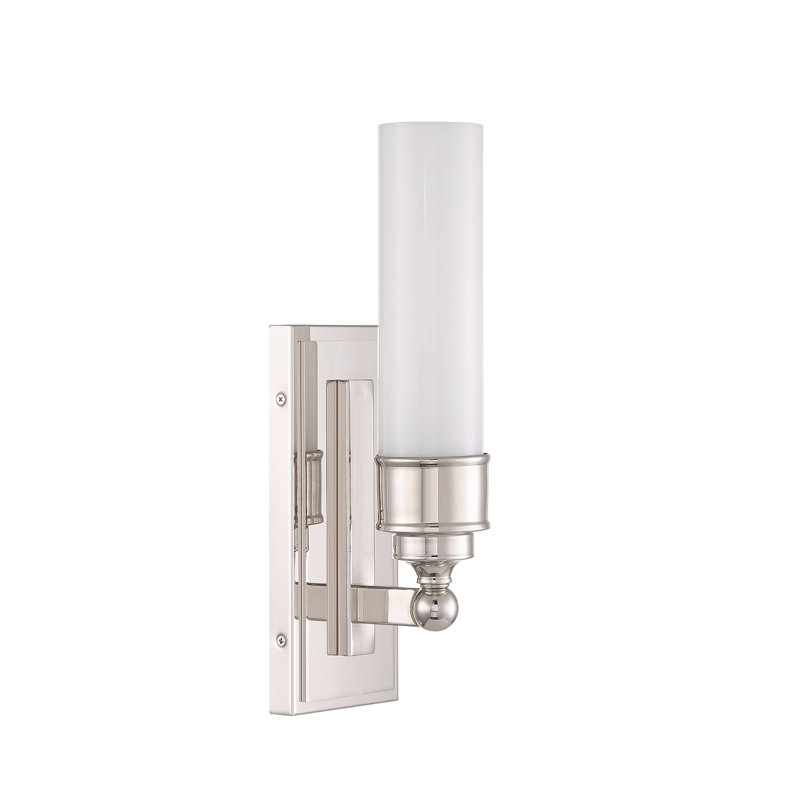 Mavrouka 4.75" LED Sconce, Polished Nickel