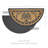 Elka Coir Rug Half Circle 16.5x33