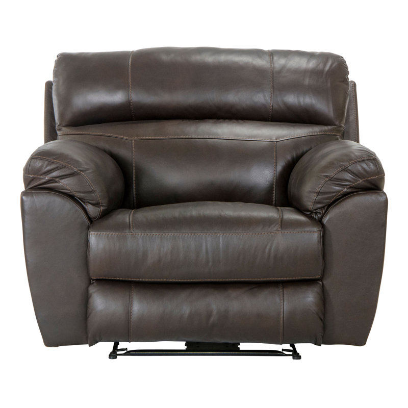 52" Wide Genuine Leather Power Recliner