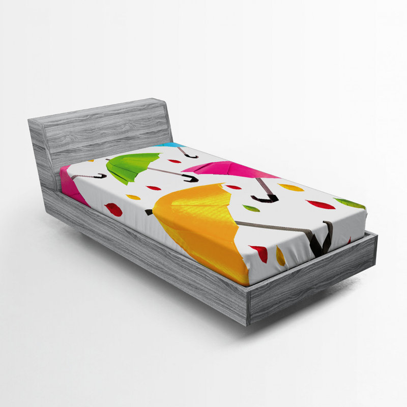Microfiber Fitted Sheet, Twin Fitted Sheet