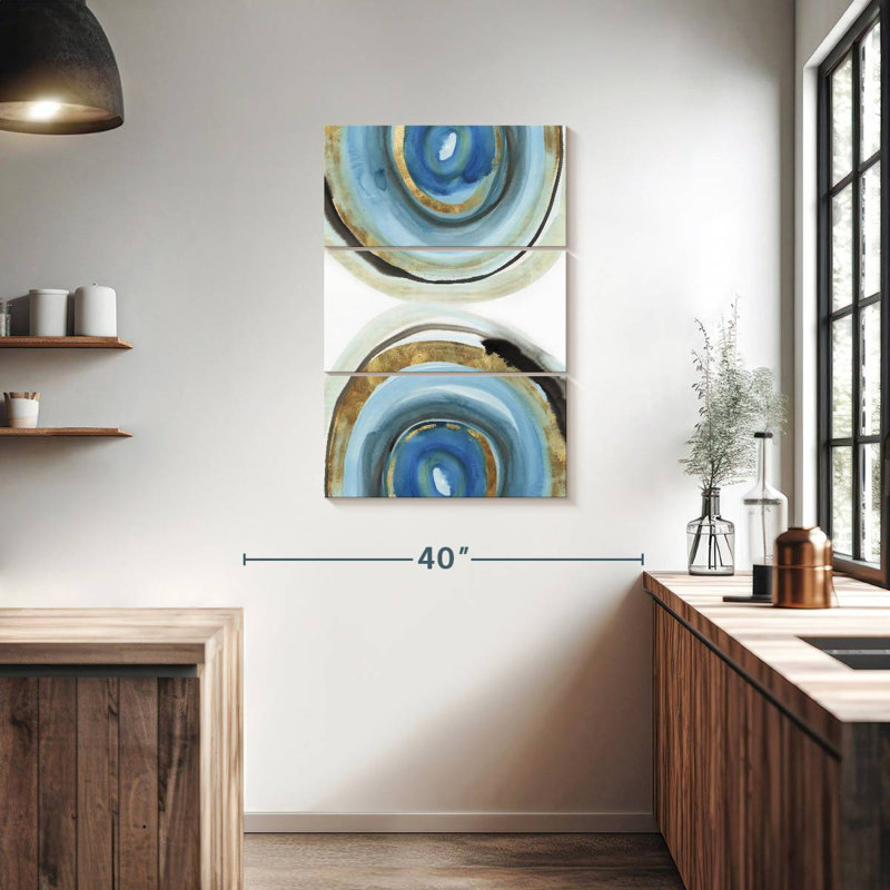 Avery Together Forever Abstrait, H 38 po x l 24 po