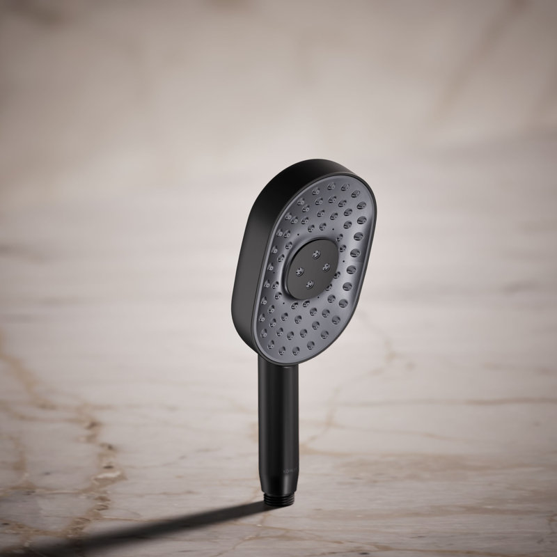 Statement 1.75 GPM Oval Multifunction Handshower With Katalyst Air-Induction Technology, Matte Black