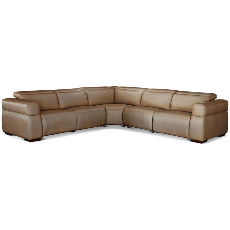 Matteo Armless Chair, LE0604 Genuine Leather