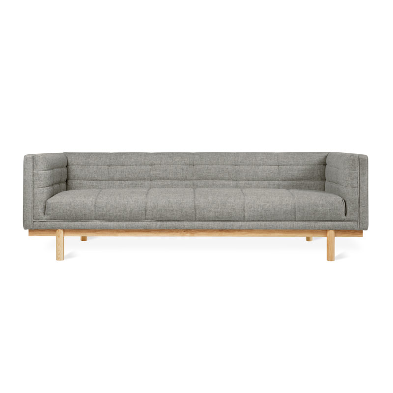 Mulholland Sofa, Parliament Stone Performance Twill