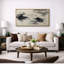 Impression sur toile encadrée noire et blanche-125011547-125011549