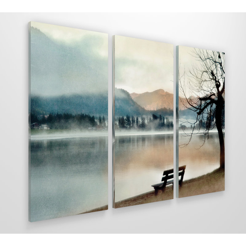 Intérieur Peace-multi-pièces sur toile tendue, H 24 po x l 36 po x P 1,5 po