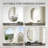 24 x 36 Inches Oval Bathroom Medicine Cabinet with Frameless Mirror, Surface or Recessed Mount Cabinet for Bathroom Toilet-1926959758