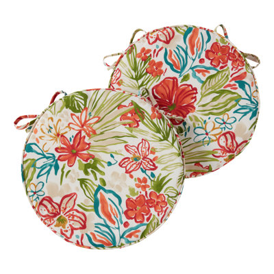 Outdoor Round Dining Chair Seat Pad