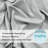 Cool Bamboo-Derived Bed Sheets & Pillowcase Set – Soft, Breathable, Deep Pocket