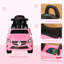 Voiture pour enfants Aosom Ride On