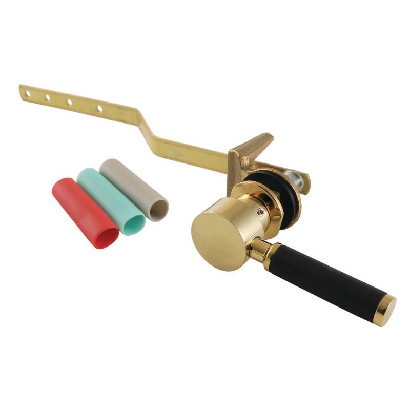 Kingston Brass Kaiser Front Mount Toilet Tank Lever, Polished Brass