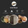 39" Modern Round Dining Table for 4 Wood Tabletop Pedestal Base