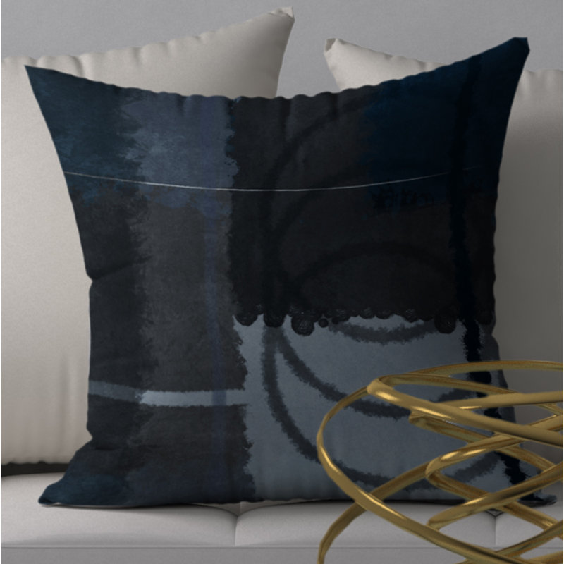 Housse de coussin décorative carrée/insert Precious, H 18 po x l 18 po