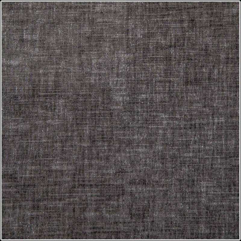 Banc moderne de 90,55 po de largeur, banc de côté avec accoudoirs, méridienne en chenille et 2 traversins, Gris