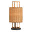 Lampe de table 1 lumière Rattan Lantern