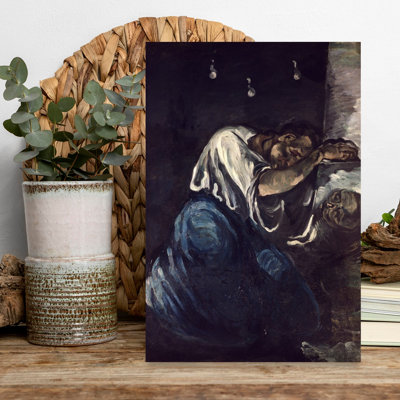 La Madeleine ou la Douleur, vers 1869. Estampe d'art mural abstraite contemporaine.