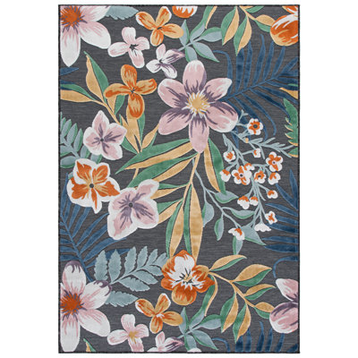 Tapis floral intérieur / extérieur Cabana 454