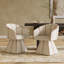 Chaise de salle à manger pivotante Kesslyn-126016344